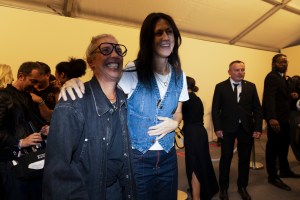 Backstage at Isabel Marant Spring 2026 Ready-to-Wear Collection at Paris Fashion Week