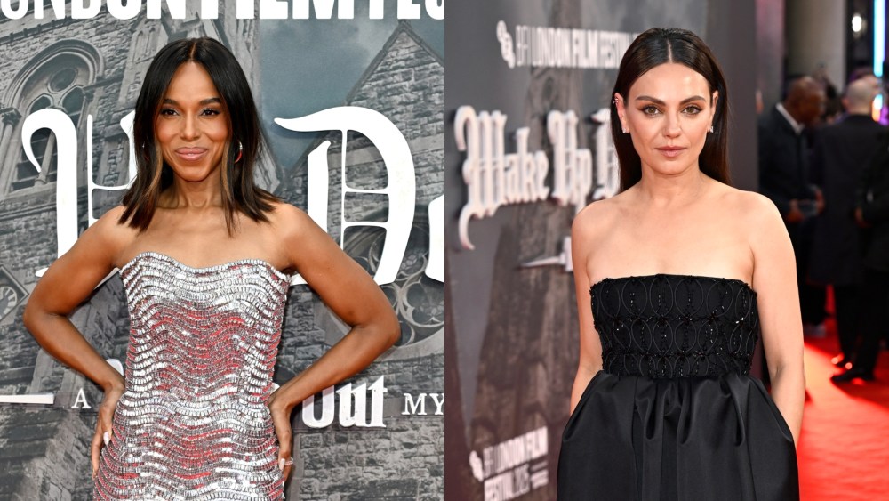 Celebrity style at the 'Wake up Dead Man: A Knives Out Mystery’ London premiere.