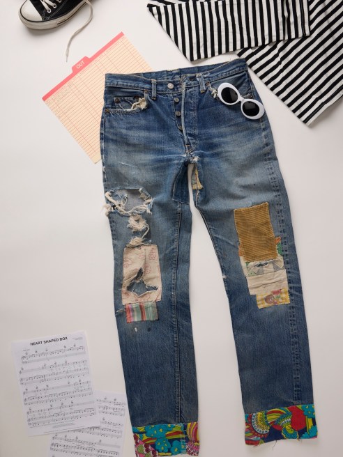 Kurt Cobain's Levi's jeans.