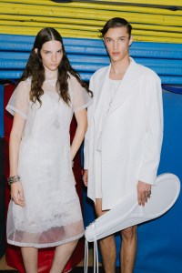 Backstage at Lacoste Spring 2026 Ready-to-Wear Collection at Paris Fashion Week