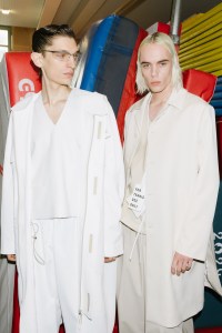 Backstage at Lacoste Spring 2026 Ready-to-Wear Collection at Paris Fashion Week