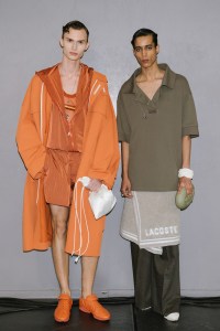 Backstage at Lacoste Spring 2026 Ready-to-Wear Collection at Paris Fashion Week