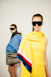 Backstage at Loewe Spring 2026 Ready-to-Wear Collection at Paris Fashion Week