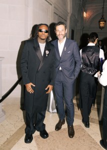 Gunna and Alain Bernard