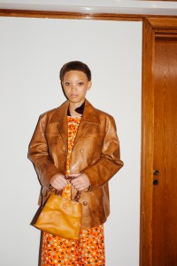 Backstage at Miu Miu Spring 2026 Ready-to-Wear Collection at Paris Fashion Week