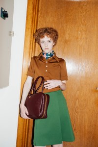 Backstage at Miu Miu Spring 2026 Ready-to-Wear Collection at Paris Fashion Week