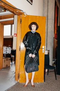 Backstage at Miu Miu Spring 2026 Ready-to-Wear Collection at Paris Fashion Week