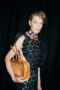 Backstage at Miu Miu Spring 2026 Ready-to-Wear Collection at Paris Fashion Week