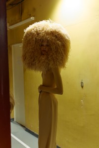 Backstage at Mugler Spring 2026 Ready-to-Wear Collection at Paris Fashion Week