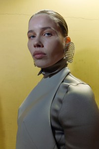 Backstage at Mugler Spring 2026 Ready-to-Wear Collection at Paris Fashion Week