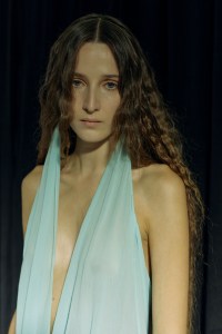 Backstage at Mugler Spring 2026 Ready-to-Wear Collection at Paris Fashion Week