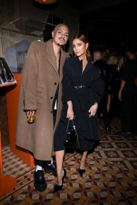 Evan Ross and Ashlee Simpson
