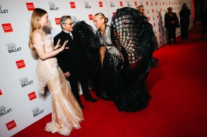 Anna Baryshnikov, Mikhail Baryshnikov and Sarah Jessica Parker