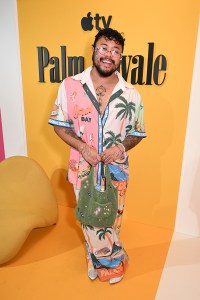 Francis Dominic at Apple TV's "Palm Royale" Season 2 Celebration held at The Sun Rose on October 21, 2025 in West Hollywood, California.