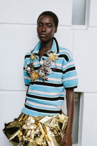 Backstage at Rabanne Spring 2026 Ready-to-Wear Collection at Paris Fashion Week