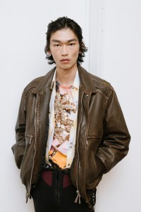 Backstage at Rabanne Spring 2026 Ready-to-Wear Collection at Paris Fashion Week