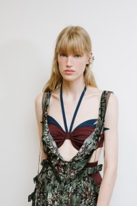 Backstage at Rabanne Spring 2026 Ready-to-Wear Collection at Paris Fashion Week