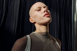 Backstage at Rick Owens Spring 2026 Ready-to-Wear Collection at Paris Fashion Week