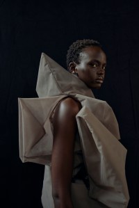 Backstage at Rick Owens Spring 2026 Ready-to-Wear Collection at Paris Fashion Week