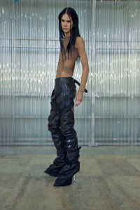 Backstage at Rick Owens Spring 2026 Ready-to-Wear Collection at Paris Fashion Week