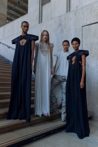 Backstage at Rick Owens Spring 2026 Ready-to-Wear Collection at Paris Fashion Week