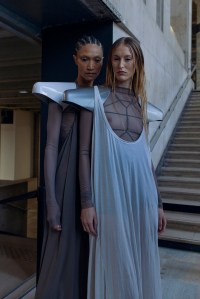 Backstage at Rick Owens Spring 2026 Ready-to-Wear Collection at Paris Fashion Week
