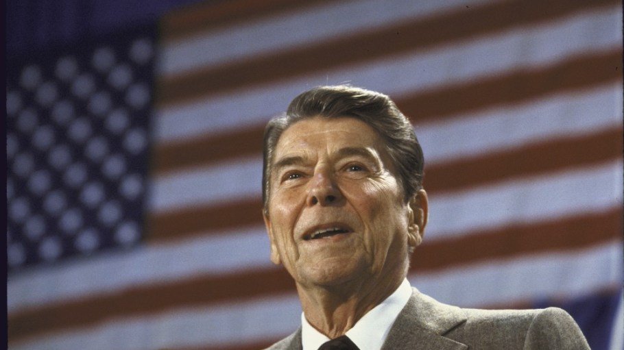 President Ronald Reagan in 1986.