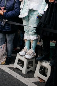 Shoes street style at Paris Fashion Week Spring 2026