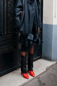 Shoes street style at Paris Fashion Week Spring 2026