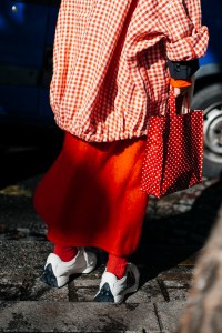 Shoes street style at Paris Fashion Week Spring 2026