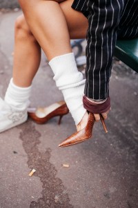 Shoes street style at Paris Fashion Week Spring 2026