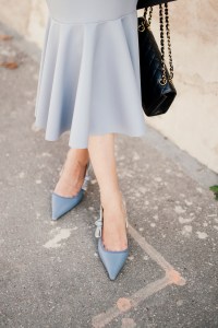 Shoes street style at Paris Fashion Week Spring 2026