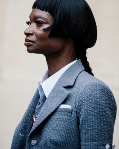 Backstage at Thom Browne Spring 2026 Ready-to-Wear Collection at Paris Fashion Week