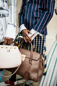 Backstage at Thom Browne Spring 2026 Ready-to-Wear Collection at Paris Fashion Week