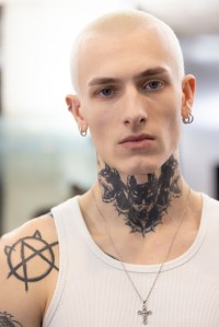Backstage at Tom Ford Spring 2026 Ready-to-Wear Collection at Paris Fashion Week