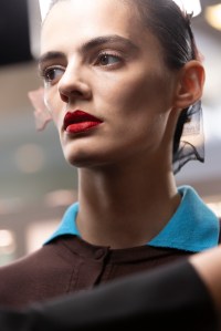 Backstage at Tom Ford Spring 2026 Ready-to-Wear Collection at Paris Fashion Week