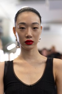 Backstage at Tom Ford Spring 2026 Ready-to-Wear Collection at Paris Fashion Week