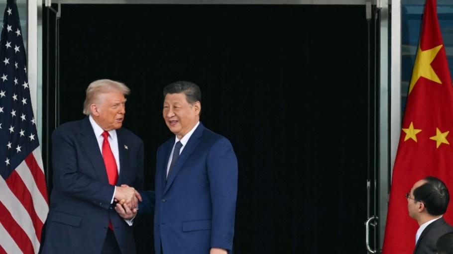 President Donald Trump and Chinese President Xi Jinping met in Busan, South Korea on Thursday.