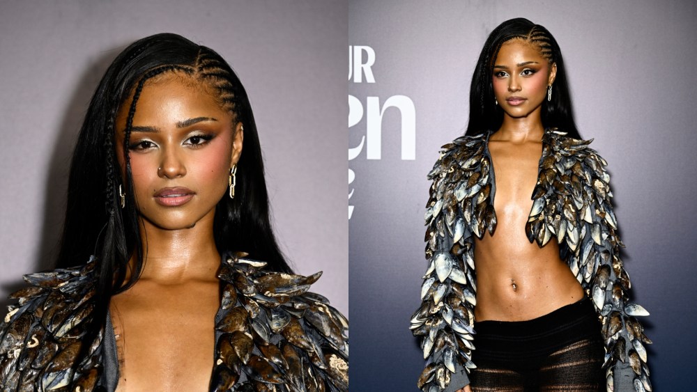 Tyla wears George Trochopoulos attends the Glamour Women Of The Year Awards 2025 on Oct. 30, 2025 in London.