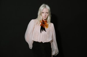 Backstage at Valentino Spring 2026 Ready-to-Wear Collection  at Paris Fashion Week