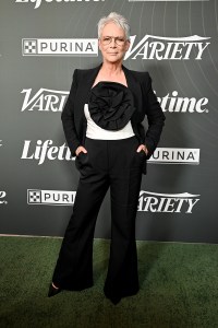 Jamie Lee Curtis at Variety's 2025 Power of Women Los Angeles, Presented by Lifetime at the Beverly Hills Hotel on October 29, 2025 in Beverly Hills, California.