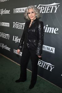 Jane Fonda at Variety's 2025 Power of Women Los Angeles, Presented by Lifetime at the Beverly Hills Hotel on October 29, 2025 in Beverly Hills, California.
