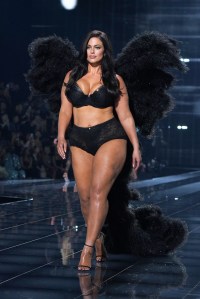 Ashley Graham on the runway at the Victoria's Secret Fashion Show.