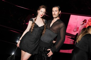 Isabelle Chaput and Nelson Tiberghien