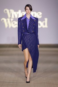 A look from Vivienne Westwood x Art of Heritage Spring 2026 at Riyadh Fashion Week.