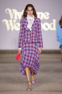 A look from Vivienne Westwood x Art of Heritage Spring 2026 at Riyadh Fashion Week.