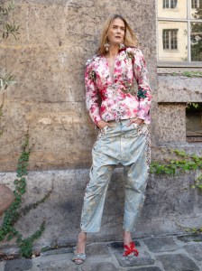 Backstage at Andreas Kronthaler for Vivienne Westwood Spring 2026 Ready-to-Wear Collection at Paris Fashion Week