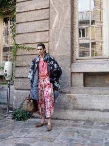 Backstage at Andreas Kronthaler for Vivienne Westwood Spring 2026 Ready-to-Wear Collection at Paris Fashion Week