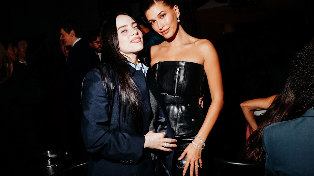 Billie Eilish and Hailey Bieber