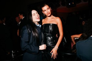 Billie Eilish and Hailey Bieber